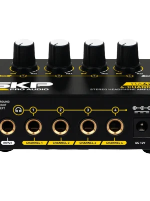 SKP HA420 Amplificador de Auriculares Estereo 4 canales