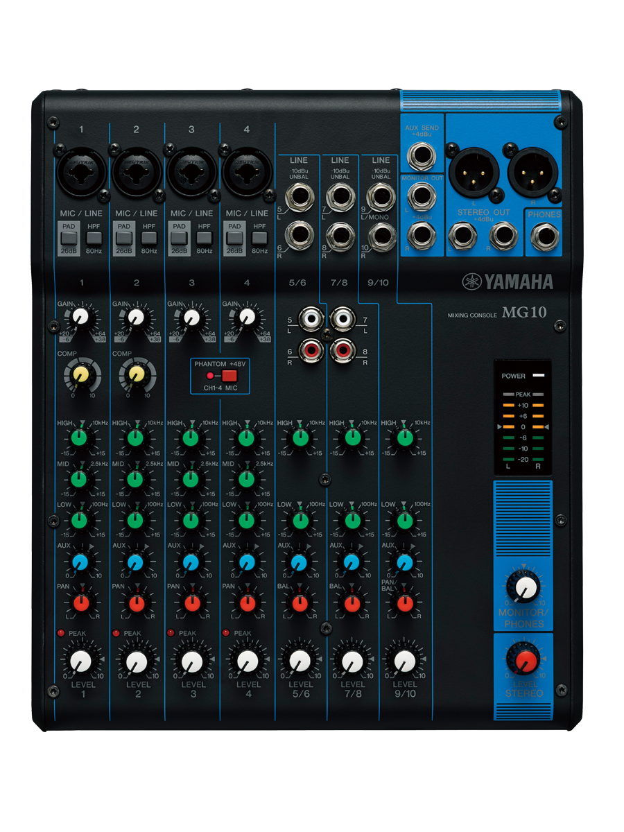 Yamaha MG10 Consola Mixer 10 canales