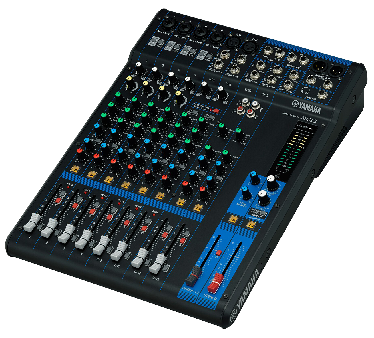 Yamaha MG12 Consola Mixer 12 canales - Image 2