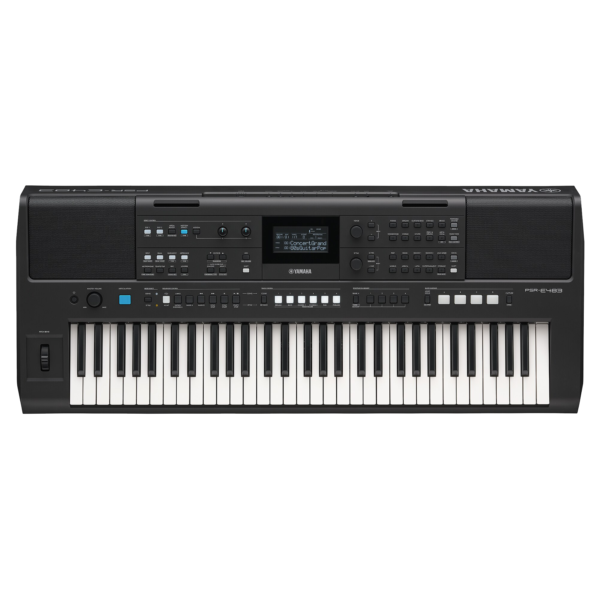 Yamaha PSRE483 Teclado Sensitivo de 61 teclas 5 octavas - Image 2