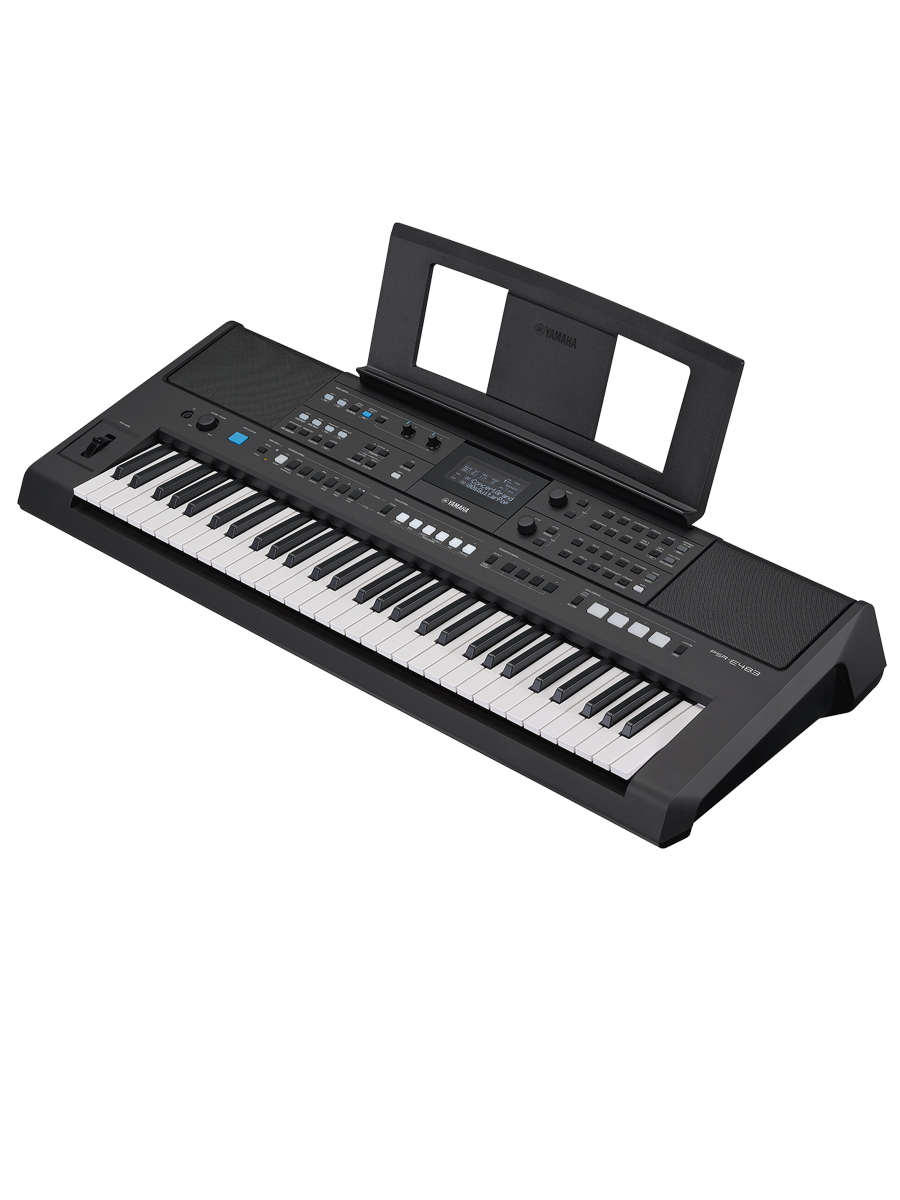 Yamaha PSRE483 Teclado Sensitivo de 61 teclas 5 octavas