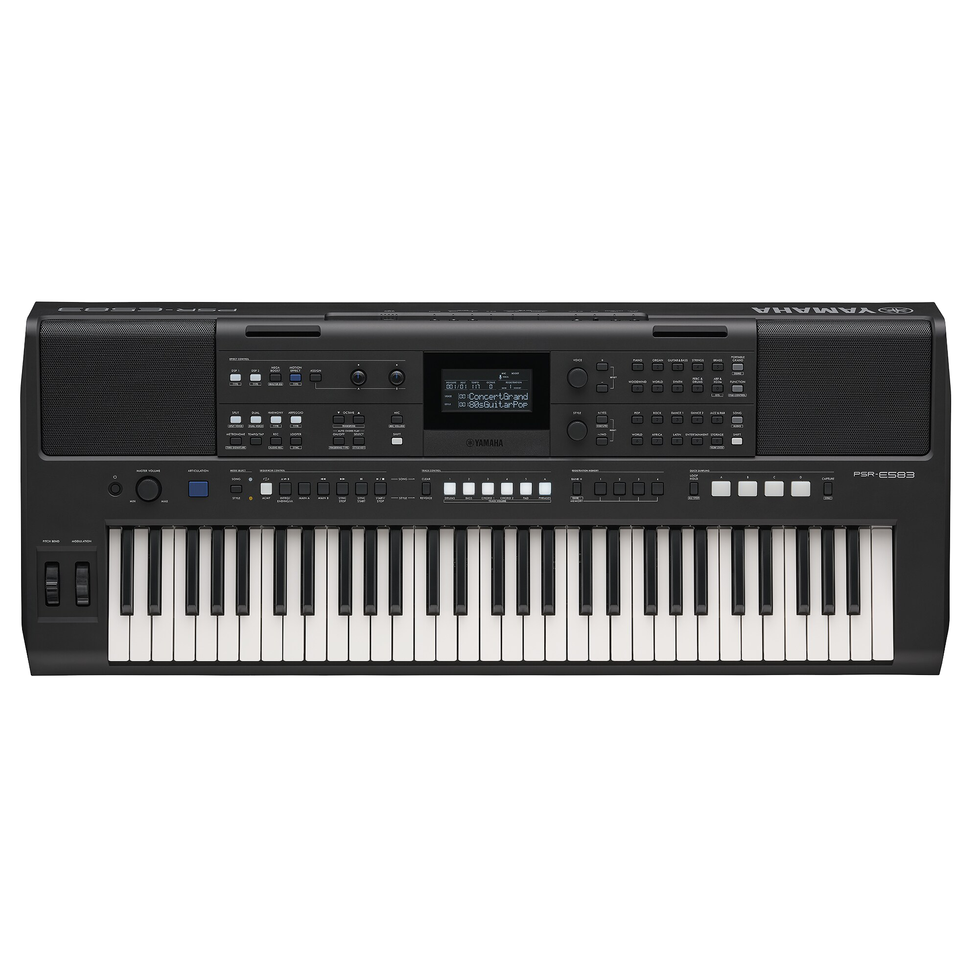 Yamaha PSRE583 Teclado Sensitivo de 61 teclas 5 octavas - Image 2