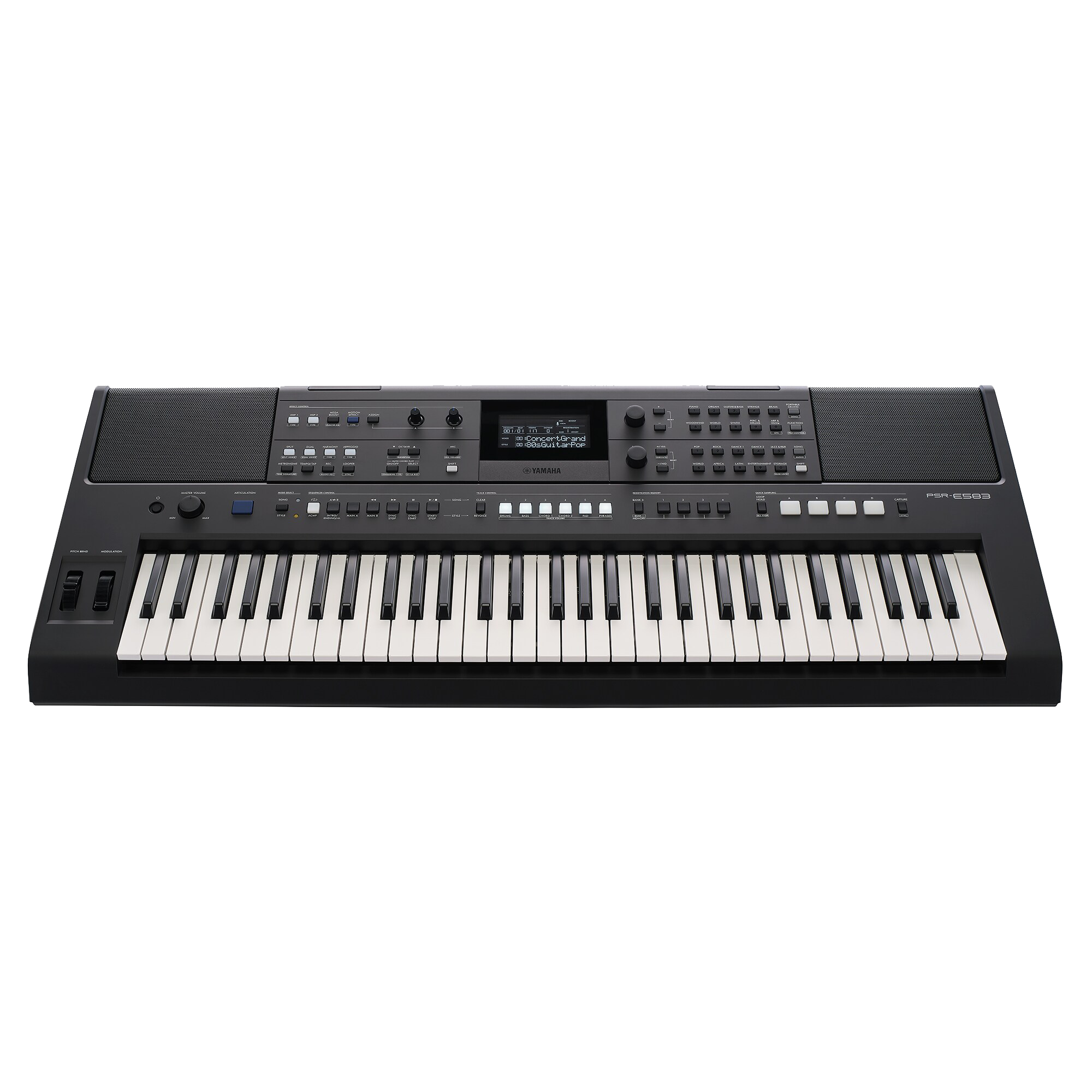 Yamaha PSRE583 Teclado Sensitivo de 61 teclas 5 octavas - Image 3