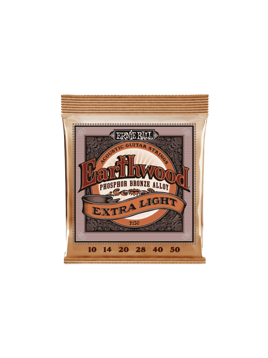 ERNIE BALL P02150 Encordado Guitarra Acústica EARTHWOOD Phosphor Bronze 010