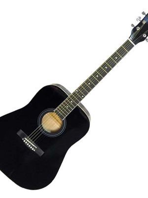 Guitarra Acustica Parquer Color Negro GA109BK