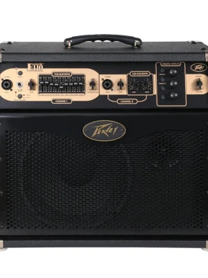 PEAVEY Ecoustic E110 Amplificador para Guitarra Acustica y Voz 100W con Efectos