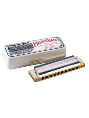 Armonica Diatonica Hohner Marine Band Afinacion en Fa (F)