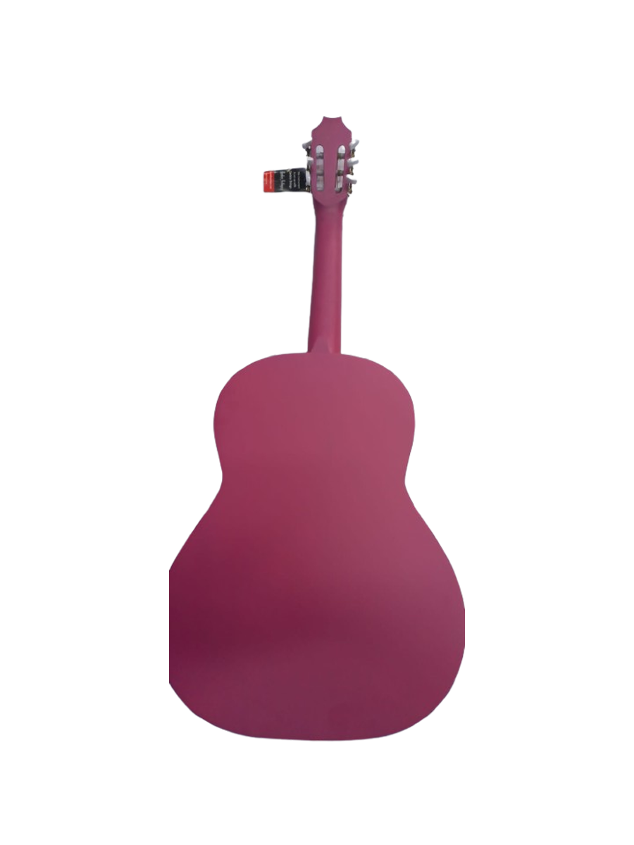 Guitarra Criolla cuerdas de nylon color Rosa - Image 3