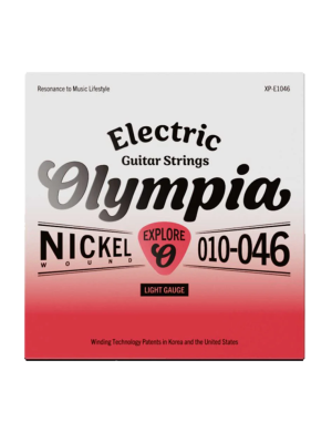 Encordado para Guitarra Electrica 010 Olympia XP-E1046