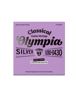 Encordado para Guitarra Criolla cuerdas de Nylon Olympia PP-C283/NC