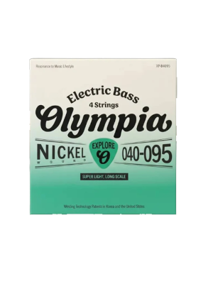 Encordado para Bajo Electrico 4 cuerdas  45-105 Olympia XP-45105