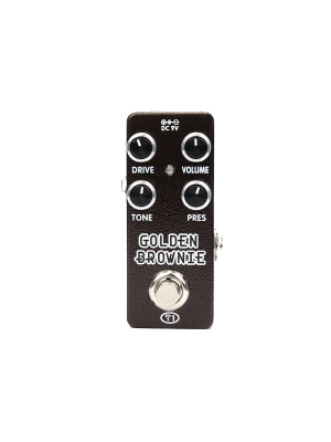 XVIVE T1 Golden Brownie Pedal de distorsion para Guitarra Electrica